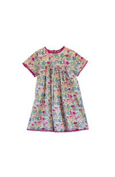 Beet World Kids'  Amy Dress With Lace Trim In Pink