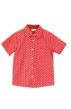 Beet World Kids'  Boys Collar Shirt In Red