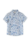 Beet World Kids'  Boys Collar Shirt In Vintage Blue