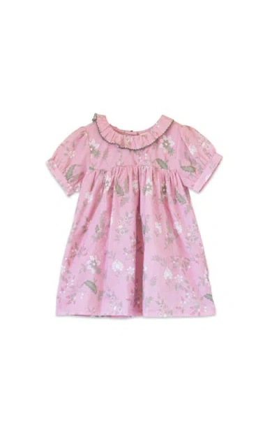 Beet World Kids'  Emily Dress With Lace Trim In Pink