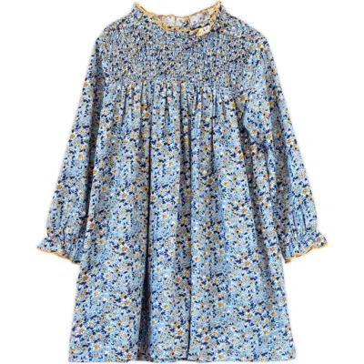 Beet World Little Kid Smocked Long Sleeves Dress