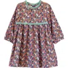 Beet World Priya Dress With Lace Trim In Multi