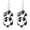 Beetlejuice Enamel Sandworm Earrings In Multi