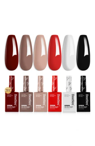 Beetles Fall & Winter Gel Polish Set 6 Colors