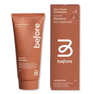 Before Oral Care Anti-cavity Supermint Sensitive