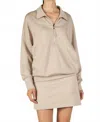 Before You Collection Butter Modal Skort In Taupe In Gray