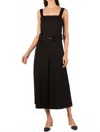 Before You Collection Modal Jumpsuit In Black In Black