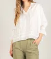 Before You Early Bird Top In White In White