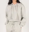 Before You In Your Eyes Again Hoodie In Heather Grey In Grey