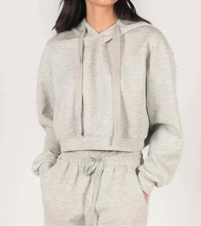 Before You In Your Eyes Again Hoodie In Heather Grey