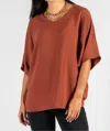 Before You Let's Chill Top In Brown In Brown