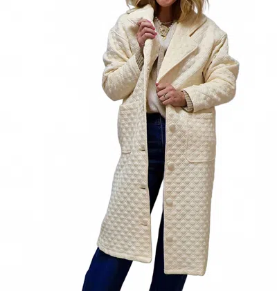 Before You Quilted For Life Jacket In Cream