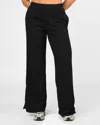 Before You Scuba Wide Leg Pants In Black In Black
