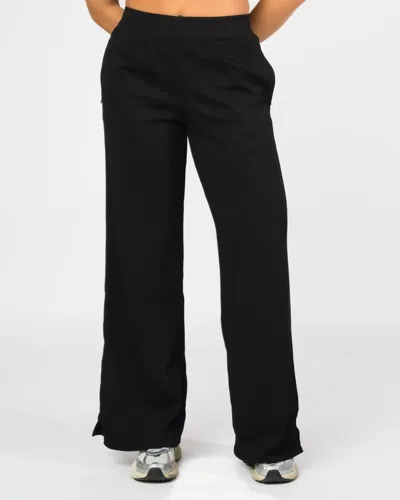 Before You Scuba Wide Leg Pants In Black