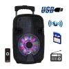 Befree Sound 8 Inch Bluetooth Portable Party Speaker With Usb In Black