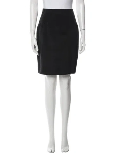 Pre-owned Begedor Italia Knee-length Skirt In Black