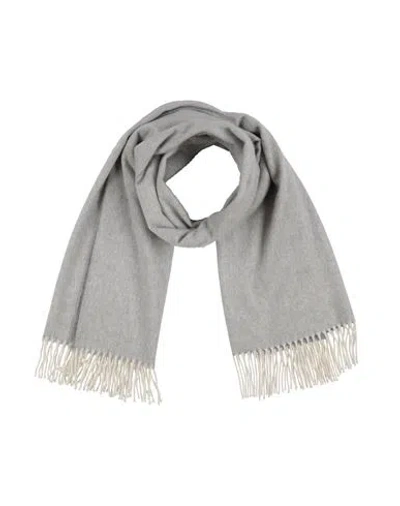 Begg & Co Woman Scarf Grey Size - Cashmere