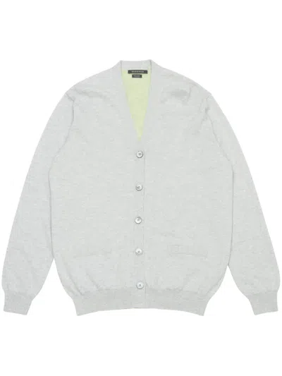 Begg X Co Button-up Cardigan In Grey