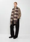 Begg X Co Cashayr Sutherland Scarf In Brown