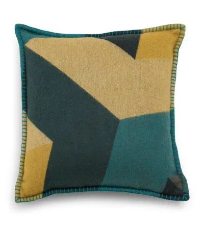 Begg X Co Cashmere Cubist Cushion (51cm X 51cm) In Multi
