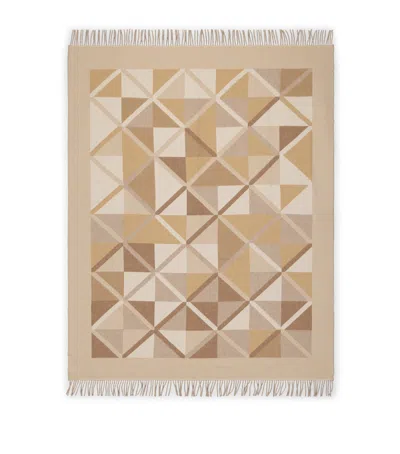 Begg X Co Cashmere Dallas Marquet Throw In Neutral