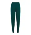 Begg X Co Cashmere Home Sweatpants In Green