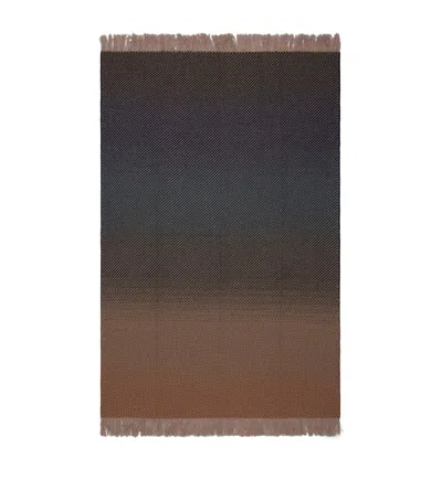 Begg X Co Cashmere Mossband Harmony Throw In Brown