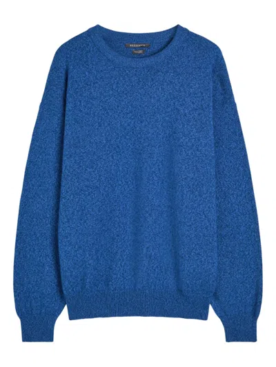 Begg X Co Cashmere Sweater In Blue