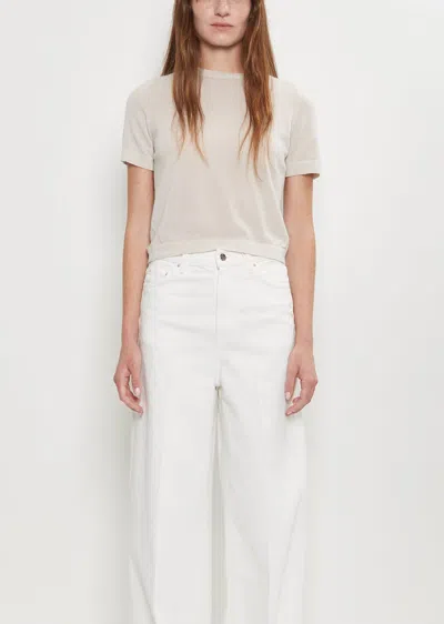 Begg X Co Cou Cou Cashmere Sweater Tee In Neutral