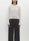 Begg X Co Cou Cou Cashmere Crew Sweater In Gray