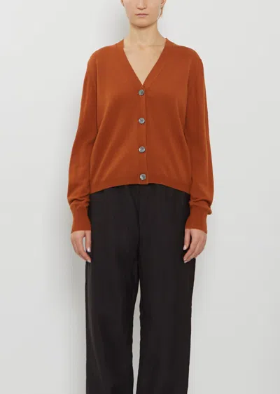 Begg X Co Mia Cashmere Cardigan In Brown