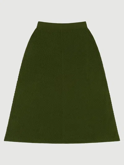 Begg X Co Midsummer Annabelle Skirt In Green