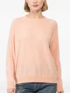 Begg X Co Tiree Round-neck Sweater In Pink