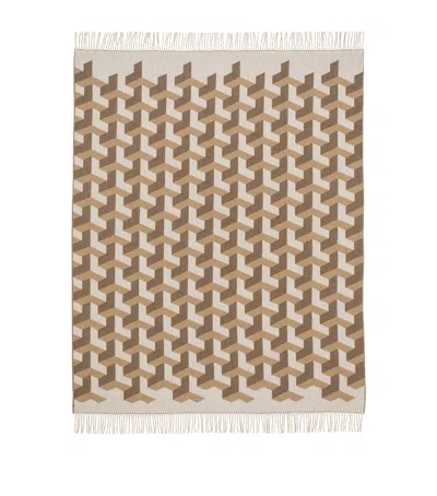Begg X Co Wool-cashmere Sivill Throw In Neutral