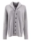Begg X Co Yatch Shawl-collar Ribbed Cardigan
