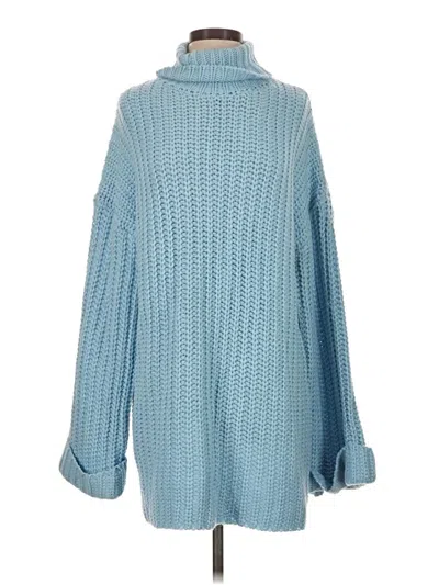 Beginning Boutique Casual Dress In Blue