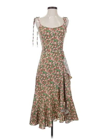 Pre-owned Beginning Boutique Casual Dress In Brown