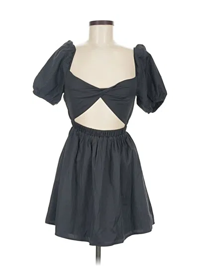 Pre-owned Beginning Boutique Casual Dress In Gray