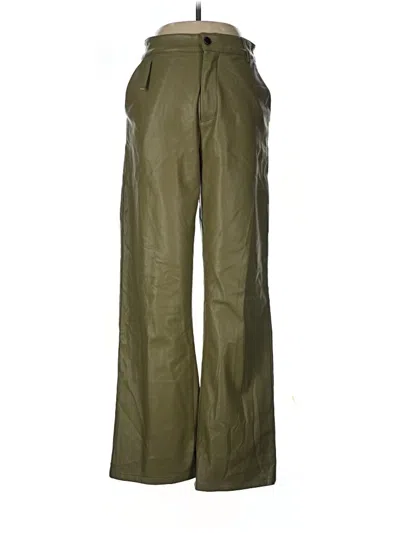 Pre-owned Beginning Boutique Casual Pants In Green
