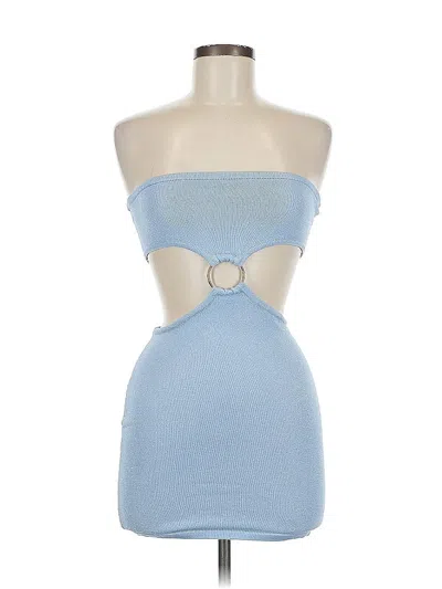 Pre-owned Beginning Boutique Cocktail Dress In Blue