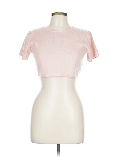 Pre-owned Beginning Boutique Short Sleeve T-shirt In Pink