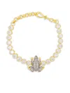 Begüm Khan Frog-charm Tennis Bracelet In Gold