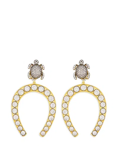Begüm Khan Serdarino Royal Ascot Earrings In Gold