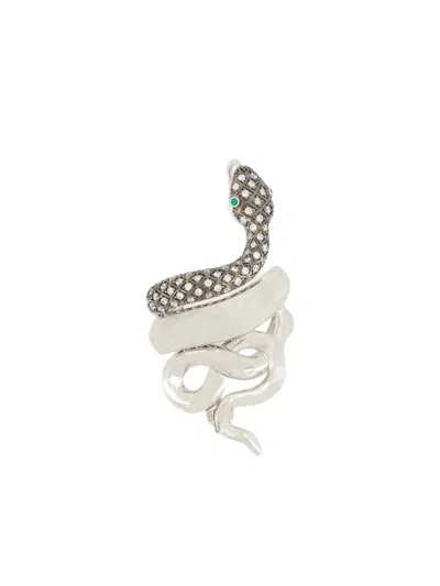 Begüm Khan Snake-motif Single Earring