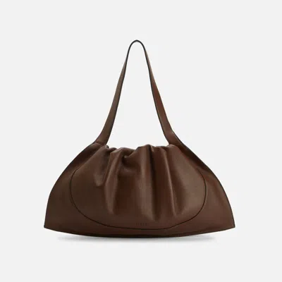 Behno Ana Tote Large Milled Cacao In Brown