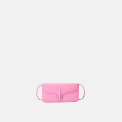 Behno Claudia Mini Crossbody Nappa Gum Pink