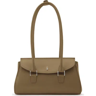 Behno Coco Baguette Shoulder Bag In Brown