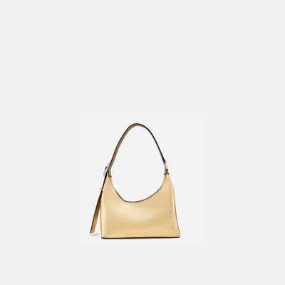 Behno Danny Flatiron Bag Mini Metallic Gold