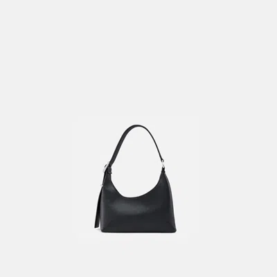Behno Danny Flatiron Bag Mini Saffiano Black