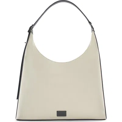 Behno Danny Flatiron Canvas Shoulder Bag In Multi